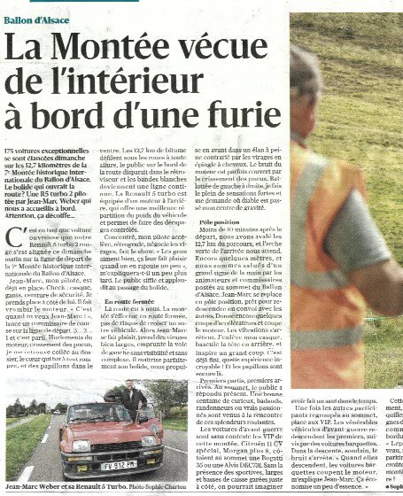 Montée historique du Ballon